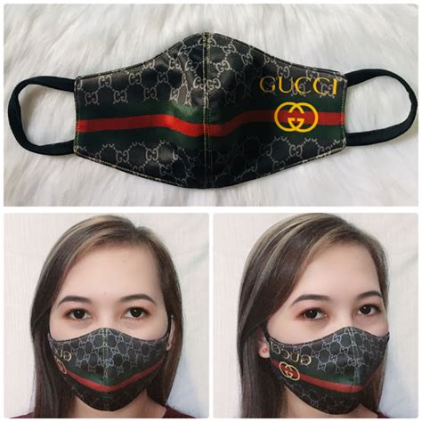 pink gucci mask